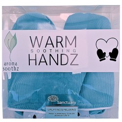 Soothing wheat mittens